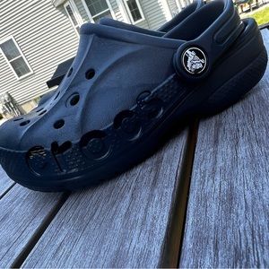 Children’s 11 Baya Crocs- Navy Blue
